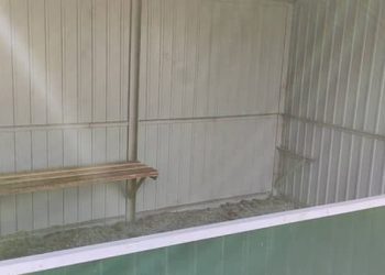 Остановка в память о погибшем бойце