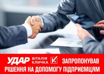 ​«Інвестняні» закінчилися масовими скаргами бізнесу», – «УДАР Віталія Кличка» запропонував рішення на допомогу підприємцям