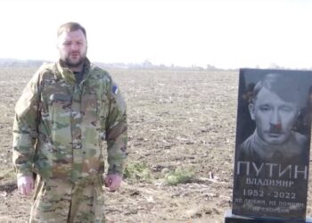 У Дніпрі підготували могилу для Путіна