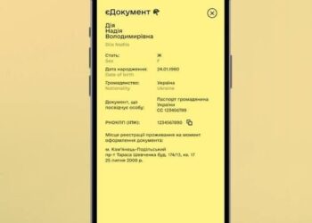 У програмі «Дія» запустили цифровий документ на період військового часу.