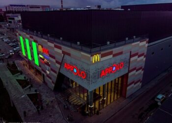 У ТРК «Appolo» зробили укриття на паркінгу