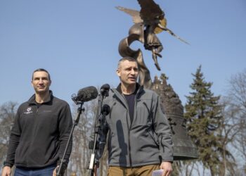 «Україна сьогодні – форпост свободи і безпеки всієї Європи та демократичних цінностей»: брати Клички дали прес-конференцію для іноземних ЗМІ