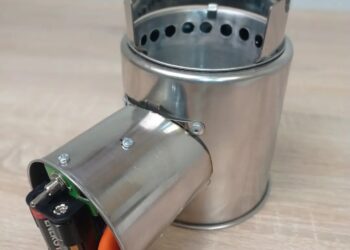 Винахідник з Дніпра виробляє експериментальні портативні пічки для ЗСУ (ФОТО)
