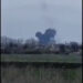 «Повністю горить»: ППО Дніпропетровщини збила винищувач Су-34 на Харківщині