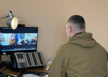 Кличко онлайн взяв участь у форумі мерів, що відбувається на платформі Економічного комітету ООН у Женеві