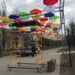 У Покрові з’явилась алея веселкових парасольок (ФОТО)