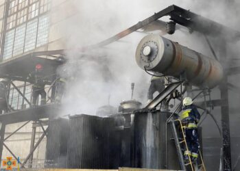 Спалахнув трансформатор: у Дніпрі сталася пожежа на підприємстві