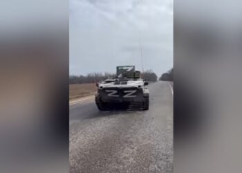 У Херсонській області окупанти покинули свій справний БТР і втекли