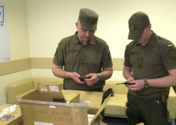 У Дніпрі підрозділам Національної гвардії України передали 195 нових радіостанцій