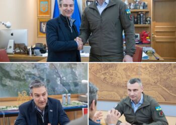 Президент Нацфонду за демократію приїхав, щоб підтримати нашу країну, – Кличко про зустріч Деймоном Вілсоном