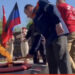 Ніхто не прийшов: у Маріуполі окупанти запалили вічний вогонь (ВІДЕО)