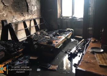 У Кам’янському згоріла двокімнатна квартира