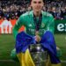 Вихованець ФК «Дніпро» Андрій Лунін завоював кубок Ліги чемпіонів у складі мадридського «Реала»