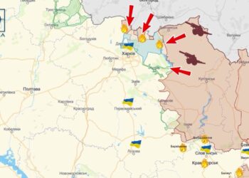 106-й день вiйни: мапа бойових дій