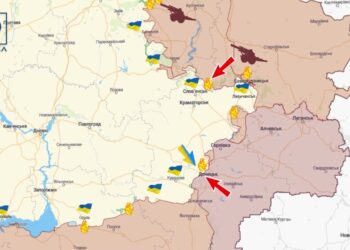 Ситуація на фронті та мапа бойових дій станом на 99 день вiйни