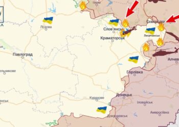 Ситуація на фронті та мапа війни