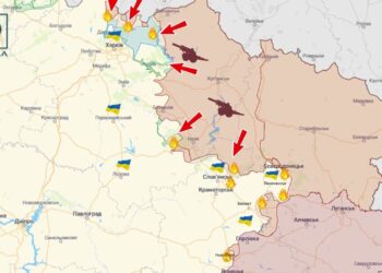 Ситуація на фронті та мапа війни