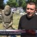 У Дніпрі роздягають кам’яних баб – прибирають захисні конструкції