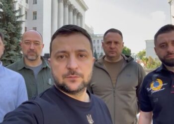 Зеленський записав відео з приводу 100 днів війни: склад очільників країни не змінився