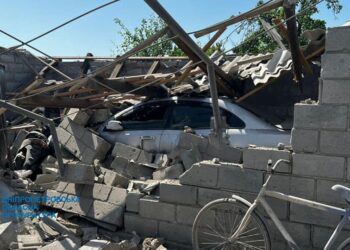 Прокуратура показала наслідки ворожого удару по селу Мар’янське (ФОТО)