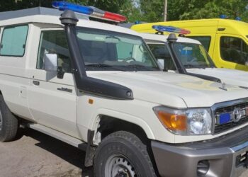 Бригади «екстренки» Дніпропетровщини отримали 3 нові авто з Великобританії