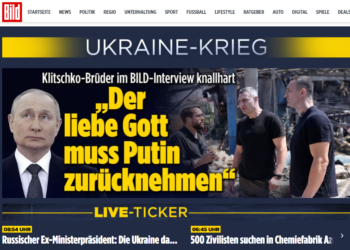 Війна може торкнутися будь-кого в ЄС, – Кличко для німецького «Bild»