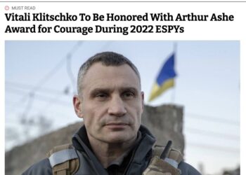 Віталія Кличка буде нагороджено престижною премією Артура Еша за мужність