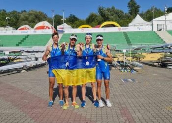 Україньскі веслувальники вибороли срібло на етапі Кубку Світу з академічного веслування
