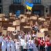 У Дніпрі пройшов флешмоб до Дня Конституції 