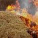 Загорівся сінник та трактор: окупанти обстріляли Синельниківський район