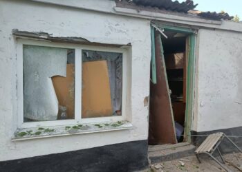 З’явилися фото наслідків ворожого удару по Великій Костромці