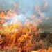 Черговий ворожий обстріл Криворізького району: пожежа на відкритій території