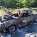 У Нікопольському районі вщент сгоріла автівка 