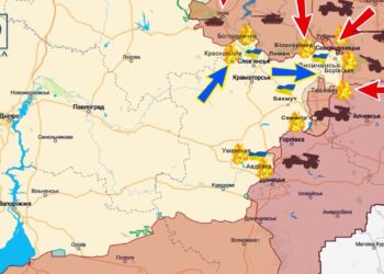 Мапа бойових дій та ситуація на фронті