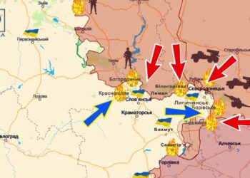 Мапа бойових дій та ситуація на фронті за 22 червня