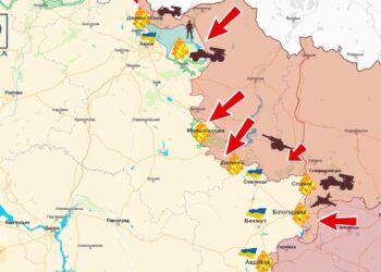 Мапа бойових дій та ситуація на фронті за 25 липня