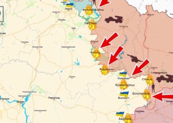 Ситуація на фронті та мапа бойових дій станом на 22 липня
