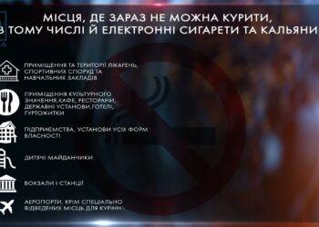 В Україні заборонили палити електронні сигарети у громадських місцях