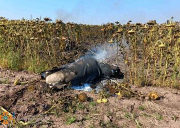 Уламки ракет впали у трьох районах області: постраждав 48-річний чоловік