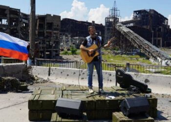 Загарбники влаштували «рок-концерт» на «Азовсталі»