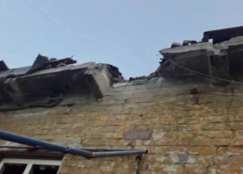 Вночі ворог знову обстріляв Нікополь