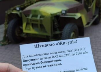 Триває пошук донорів для військових баггі