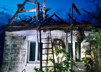 Ворог тричі обстріляв Нікопольщину з “Градів”