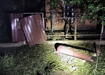 Вночі ворог чотири рази атакував Нікопольський район