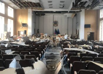 В окупованому Донецьку сталася “бавовна” в міській адміністрації (ФОТО.ВІДЕО)