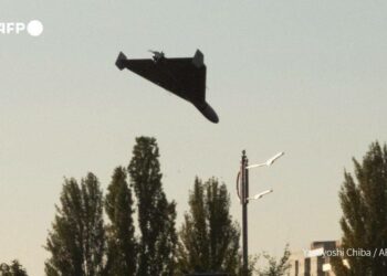 З’явилися фото моменту атаки на Київ дронами-камікадзе