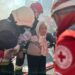 Зі зруйнованого будинку у Києві врятували бабусю (ФОТО)