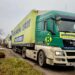 З Дніпропетровщини до Херсона доправили чотири  вантажівки продуктів, прапори та техніку (ФОТО)