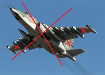 Сичеславські десантники збили російський броньований штурмовик Су-25 “Грач”