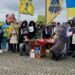 На набережній Дніпра провели мирну акцію родини бійців “Азовсталі”